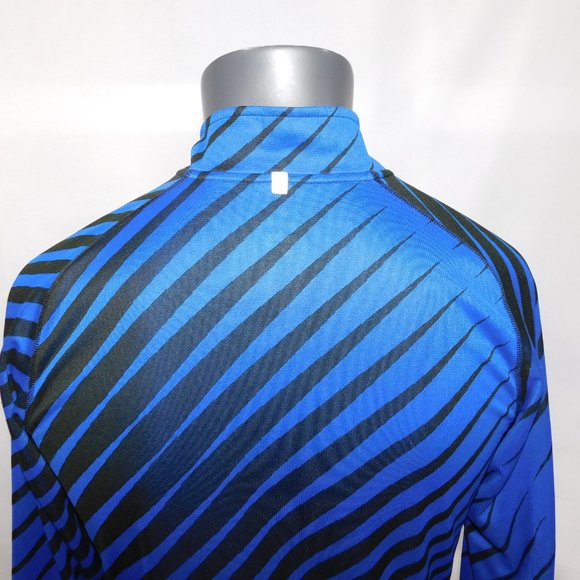 Nike Blue and Black Long Sleeve Shirt - Picture 12 of 13